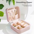 thumbnail image 3 of Jewelry Box, Necklace Holder Multi Purpose Elegant  Large Capacity  For School, 3 of 8