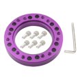 thumbnail image 1 of funtasica Adaptateur de Moyeu de Volant de Voiture Entretoise avec 6 Vis Entretoise de Conversion Voiture de Course,, 1 of 6