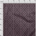 thumbnail image 2 of oneOone Cotton Poplin Fabric Ethnic Geometric Flame Stitch Decor Fabric Printed BTY 56 Inch Wide, 2 of 4
