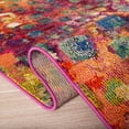 thumbnail image 2 of SAFAVIEH Madison Candelario Abstract Polka Dots Area Rug, 2 of 8