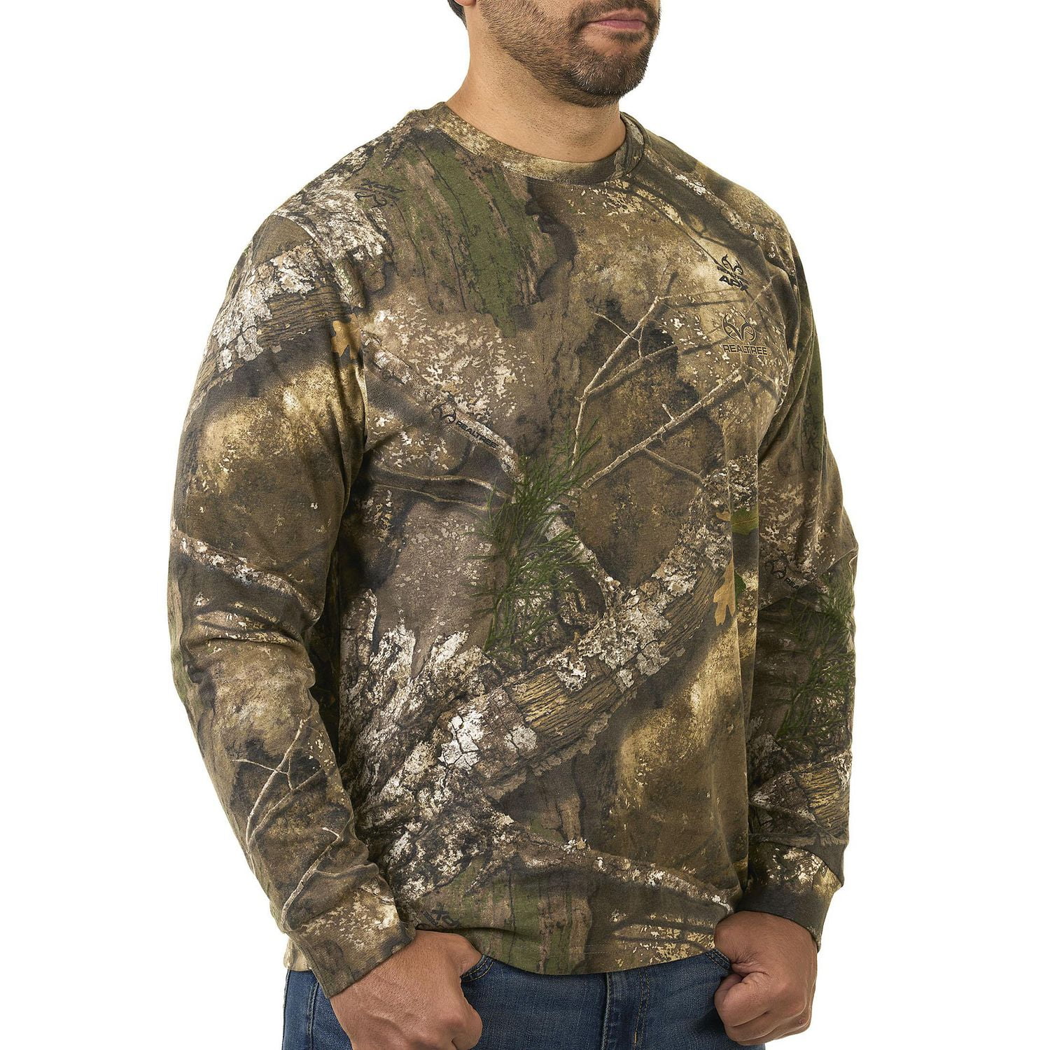 Realtree APX Men's Long-Sleeve Wicking Hunting T-Shirt