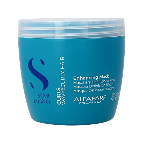 ALFA PARF by Milano, Masque Rehaussant SEMI DI LINO pour Boucles 16,9 OZ