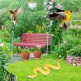 thumbnail image 4 of Aodebiao Super Realistic Rubber Snake Drives Away Birds Realistic TPR Fake Snake Suitable For Garden Cobras Rattlesnakes And Venomous Snakes Etc, 4 of 5