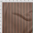 thumbnail image 3 of oneOone Velvet Dark Peach Fabric Striped Sewing Craft Projects Fabric Prints By Yard 58 Inch Wide, 3 of 5