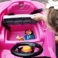 thumbnail image 2 of Step 2 Whisper Ride Cruiser (Pink) Kids Push Car, Ride on Toy, Includes Seat Belt & Horn, Max Weight 50 lbs., 2 of 8