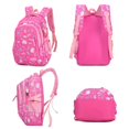 thumbnail image 4 of 3 Pcs Teen Girls Backpack School Girls Backpack School Book Bag Set with Lunch Box and Pencil Case, 4 of 9