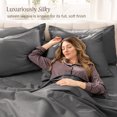 thumbnail image 3 of Bare Home Ensemble de Draps 100 % Coton Biologique - Tissage Satin, 3 of 7