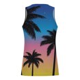 thumbnail image 4 of LSLJS Débardeur Estival à Fleurs Hawaïennes pour Homme Nouvelle Mode Décontractée Imprimé Sport à Col Rond Débardeurs, 4 of 4