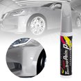 thumbnail image 2 of Huanglei Car Up Paint Pen Kit Exact For White Black Red Silver Auto Paint Scratch & Chip For Most Vehicles 12ml, 2 of 5
