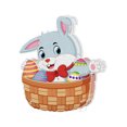 thumbnail image 2 of EGNMCR Easter DIY 5D Diamond Art Painting Kits, Easter Rabbit Eggs Tabletop Decoration With LED String Light, Cute Diamond Paintings Ornament For Easter Day, Gift, 2 of 5