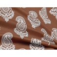 thumbnail image 5 of oneOone Rayon Brown Fabric Block Sewing Material Print Fabric By The Yard 56 Inch Wide, 5 of 5