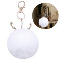 thumbnail image 2 of Bangcool Christmas Key Chain Creative Elk Pompom Key Ring Pendant Purse Charm Bag Charm, 2 of 9