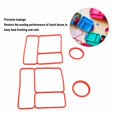 thumbnail image 3 of 2 Pack Silicone Lunch Box Gasket Replacement Set, Lunch Box Seal For OmieBox with Airtight Food Container Gasket Replacement Part For Kids  Lunch Box, 3 of 7