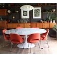 thumbnail image 2 of SALLE À MANGER OVALE EN MARBRE BRIANA 79", 2 of 3