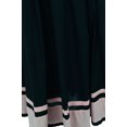 thumbnail image 2 of Bimba Women's Long Maxi Skirt With Contrast Border Boho Skirt With Elastic Waist, 2 of 8