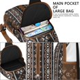 thumbnail image 5 of Boho Chic Travel Sling Backpack Vintage Retro Artistic Lightweight Daypack with Stylish Look, 5 of 5