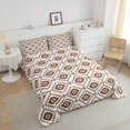 thumbnail image 4 of Erosebridal Mandala Aztec Bedding Full Comforter Set, Geometry Abstract Down Comforter, Rustic Room Decor, 3 Pieces, 4 of 7