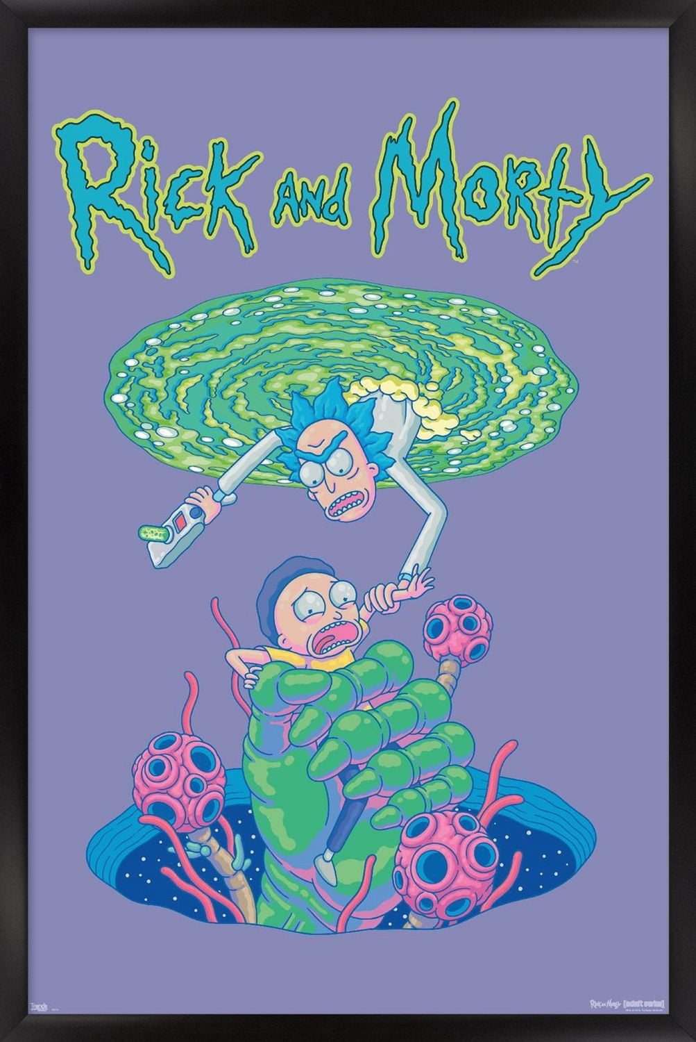 Rick And Morty - Portal Fall Wall Poster, 22.375" x 34"