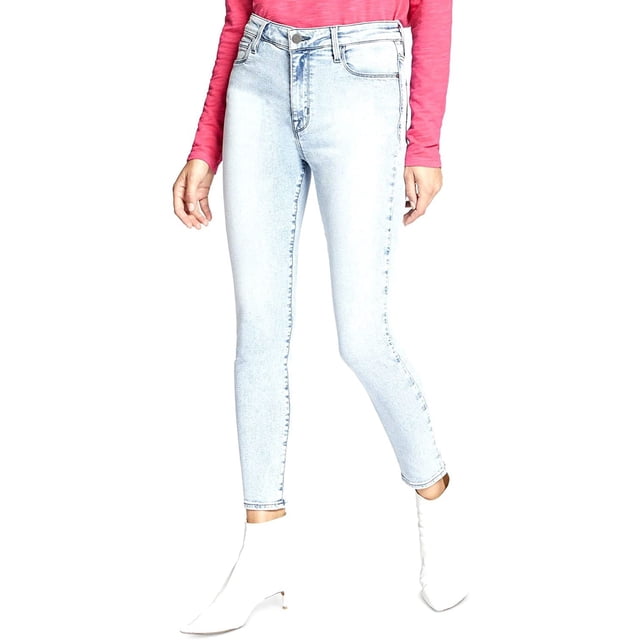 Sanctuary Womens Denim High Rise Skinny Jeans Blue 28