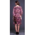 thumbnail image 4 of Bimba Kaftan Artistique de Plage, Paréo de Bikini, Robe Midi pour Femmes, Caftan Court - TG-3X, 4 of 5