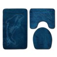 thumbnail image 1 of Thinsony Easy-to-Maintain Bathroom Rug Soft Touch And Not Easily Deformed Home Decor PJ210611-B008 50*80cm 1Set, 1 of 6