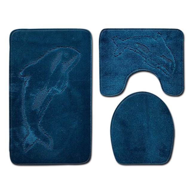 Thinsony Easy-to-Maintain Bathroom Rug Soft Touch And Not Easily Deformed Home Decor PJ210611-B008 50*80cm 1Set
