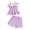 Purple, variant on dmqupv Cowgirl Outfits For Girls Baby Toddler Girls Clothes Solid Color Sleeveless Camisole Linen Pants Set Baby Summer Outfits Pink,Size for 18-24 Months