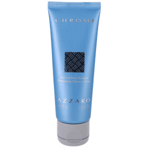 Azzaro Chrome pour les cheveux des hommes & Shampooing corporel 2.53oz 75ml