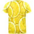 thumbnail image 2 of T-Shirt pour Adulte à Imprimé Intégral Citron Citrons Agrumes, 2 of 2