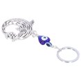 thumbnail image 3 of FAGINEY Blue Eye Keychain,Eye Keyring,Lucky Eye Keychain Blue Lucky Dolphin Pendant Keyring Personalized Holiday Gift Craft, 3 of 8