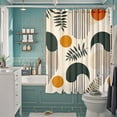 thumbnail image 4 of TIELUTT Doublure de Rideau de Douche en Tissu avec Renforcement Antirouille pour Rideaux pour Enfants pour Filles Doublure de Rideau de Douche Lourde avec Doublure de Rideau de Douche avec Crochets Anneaux de Rideau de Douche Crochets à Pression, 4 of 5