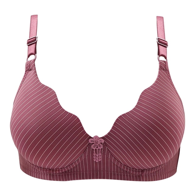 RKSTN Bras for Women Plus Size Full Coverage Non Padded Wireless Minimizer Bra Comfort and Double Support Underwear