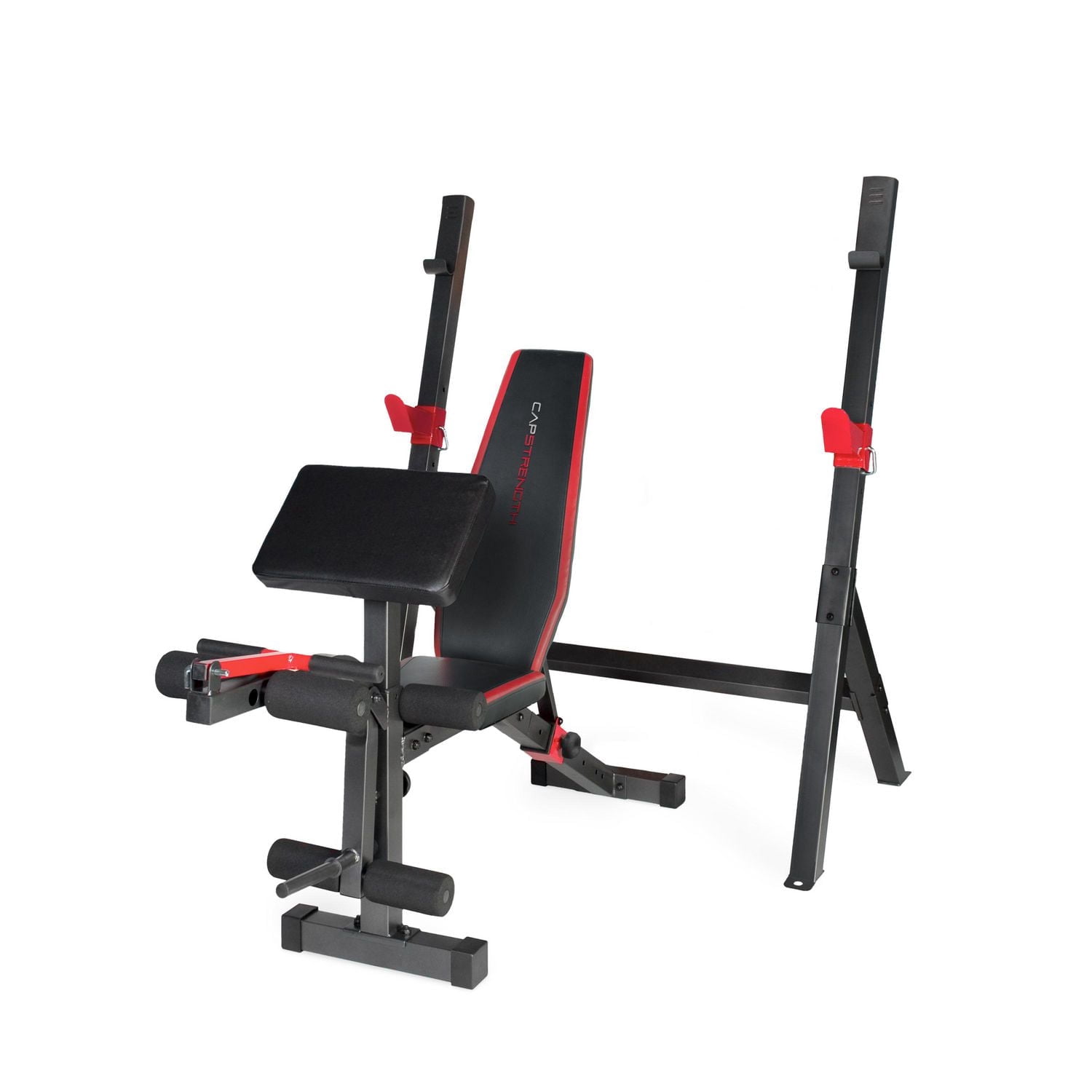 CAP Strength 2-Piece Olympic Squat Rack and Bench combo with Full Leg ...