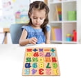 thumbnail image 4 of Fwttom Toddler Toys for Age 2-4, Number Puzzle Building Blocks Early Childhood Alphabet Shape Puzzle Toys for Girls & Boys Intelligence Development Learning Tool, 4 of 6