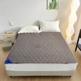 thumbnail image 1 of Bed Sheet Danhjin Water Proof Mattress Protector Quilted Fitted Dusting Proof Mattress Pad Cover for Sleep Soft and Breathable Bed Mattress Cover Home Decor, 1 of 6