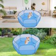 thumbnail image 4 of Small Animals Cage Tent, Breathable & Transparent Pet Playpen Foldable Waterproof Bottom Outdoor, 4 of 4