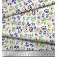 thumbnail image 3 of Soimoi Polyester Crepe Fabric Flower Artistic Print Fabric by Yard 42 Inch Wide, 3 of 3