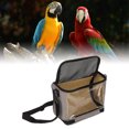 thumbnail image 4 of Bird  Backpack Carrier, Strong Load Bearing Capacity Large Space Bird Carrier Bag  For Outing For Travel Grey,Blue, 4 of 8