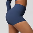 thumbnail image 3 of TNDBKQWR Short de Course Femme Femme Short Taille Haute Short Cycliste pour Femme Short d'Entraînement pour Femme Short d'Entraînement Pas Cher pour Femme (Bleu, TG), 3 of 7