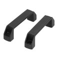thumbnail image 2 of Alloy 2Pcs Aluminium Alloy Handle Ergonomic Exquisite Sturdy Durable  Black Cabinet Handle, 2 of 8