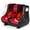 Red, variant on Giantex Foot & Calf Massager, Shiatsu Heated Electric Foot Massager W/ Heating, Deep Kneading & Washable Sleeves, Leg Massager for Relaxation, Foot Pain Relief, Black