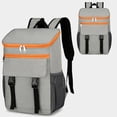 thumbnail image 5 of Bdday Small Lunch Bag Cooler Backpack Soft Insulated Leak Proof 30 Cans Insulated Backpack Cooler Portable Picnic Camping Beach Hiking Bbq Lunch Backpack for Men and Women School Lunch Bag, 5 of 5