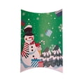thumbnail image 2 of Matoen12 Christmas Pillow Box Candy Chocolate Packaging Box Nougat Baking Box New Year Nut Gift Box Empty Box, 2 of 6