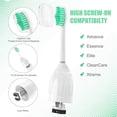 thumbnail image 2 of HLONK Replacement Toothbrush Heads Compatible with  Sonicare E Series Electric Toothbrush  3 Pcs, 2 of 6