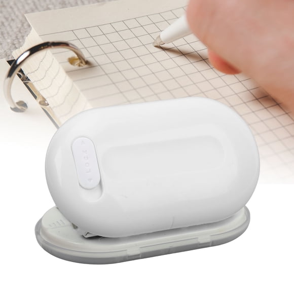 3 Hole Puncher, Manual Hole Punching Machine Handheld DIY Paper Punch for Home Office Dorm