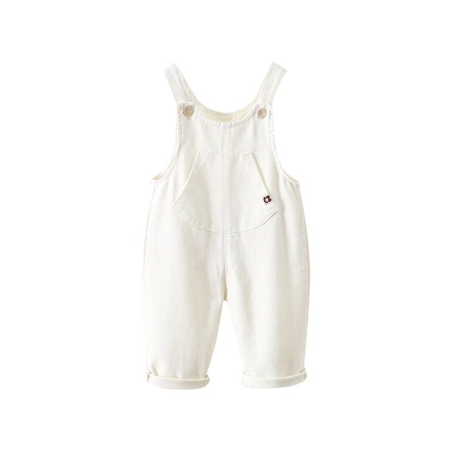 Kids Summer Pants,Summer Long Pants for Girls,Children's Spring And Summer Solid Color Denim Overalls