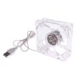 thumbnail image 4 of Milaget Hamster Cage Cooling Fan Easy to Mount Bunny Cooling for Parrot Birds Rabbit 8cmx8cm, 4 of 9