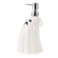 thumbnail image 1 of Shisuyan White Ceramic Ghost Shape Lotion Pump Bottle 1Set 7.9x3.9x3.7in, 1 of 9