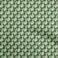 thumbnail image 1 of oneOone Velvet Green Fabric Geometric Craft Projects Decor Fabric Printed By The Yard 58 Inch Wide, 1 of 5