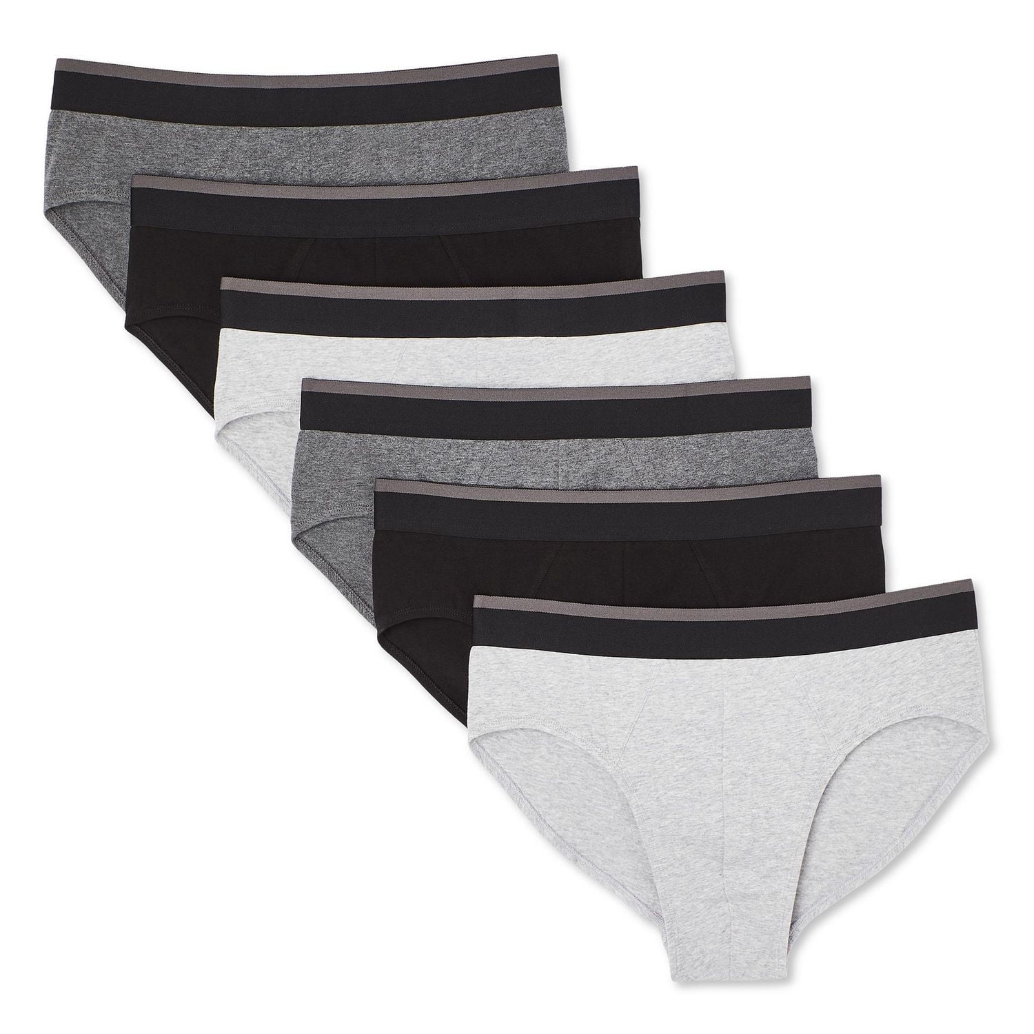 Athletic Works Men's Briefs 6-Pack
